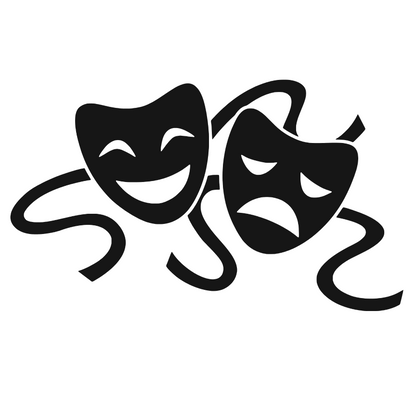 Sticker auto decorativ si rezistent, Theatre