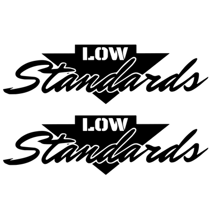 Set 2 stickere Low Standards