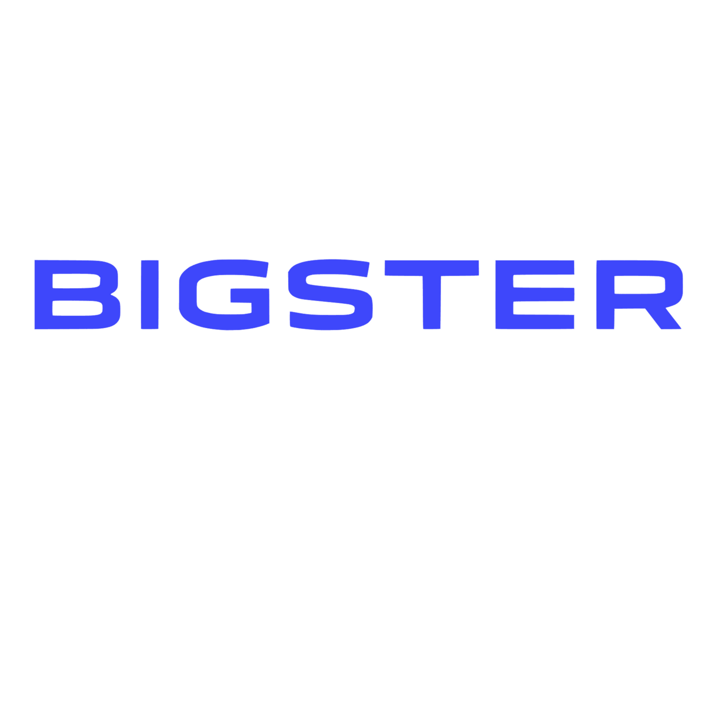 Sticker auto scris Bigster pentru capota sau caroserie