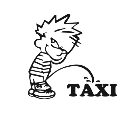 Sticker Piss Taxi