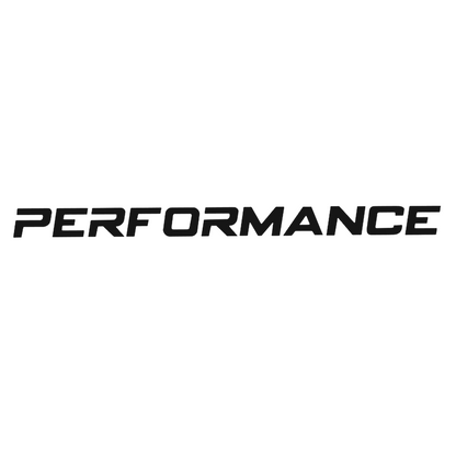 Sticker auto tuning, rezistent, scris Performance