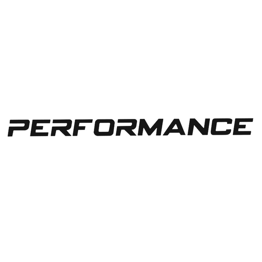 Sticker auto tuning, rezistent, scris Performance