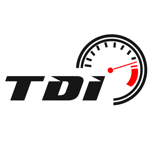 Sticker auto moto decorativ, tuning, rezistent la apa si UV, turometru TDI