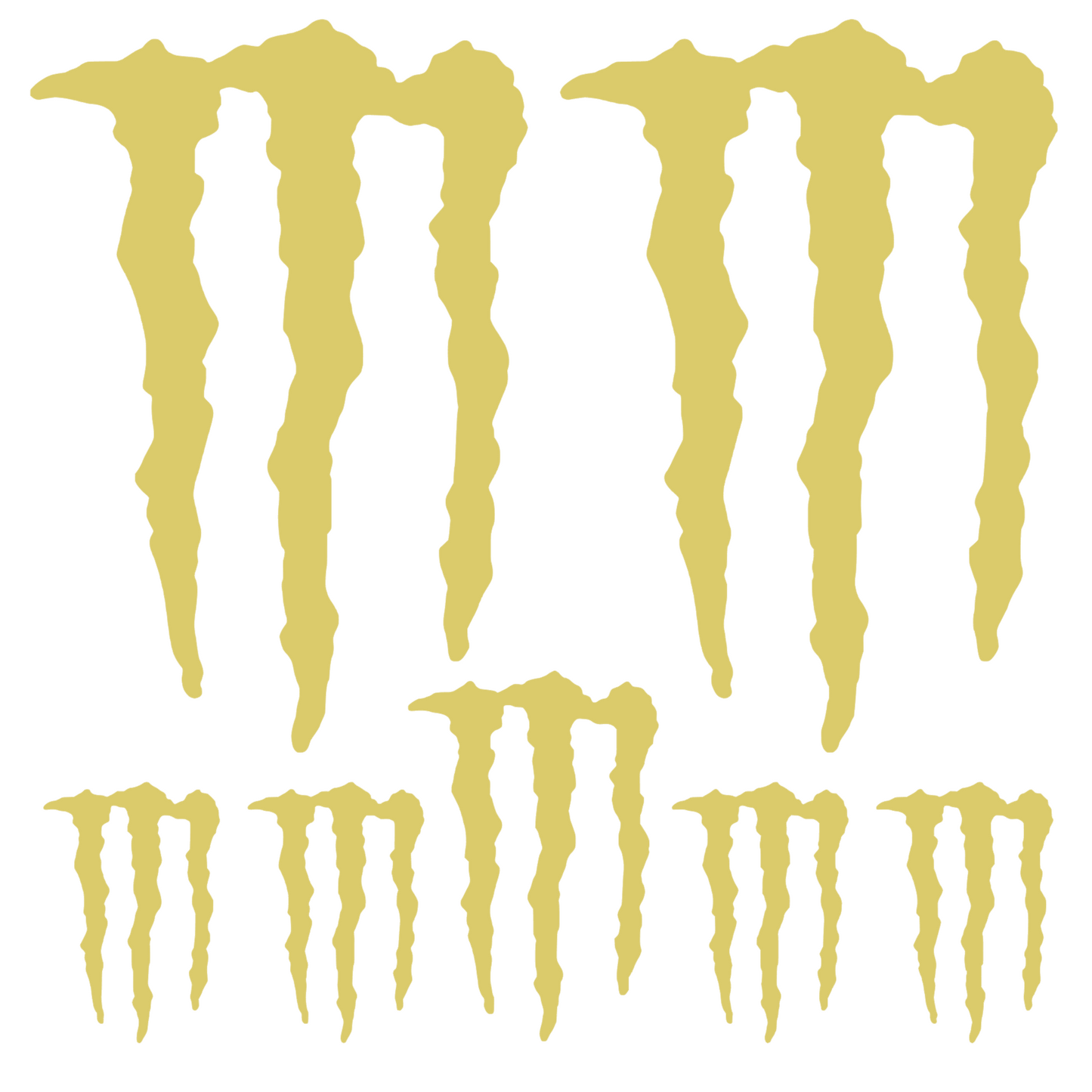 Set 7 Stickere MONSTER ENERGY