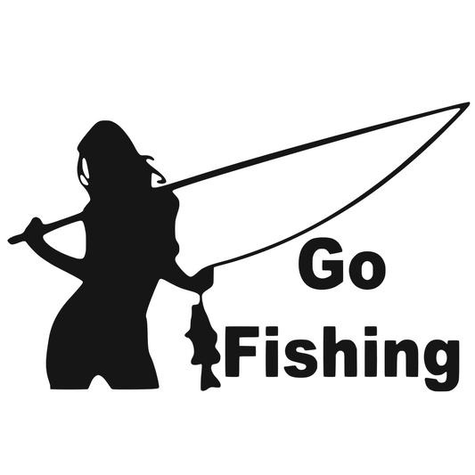Sticker Go Fishing