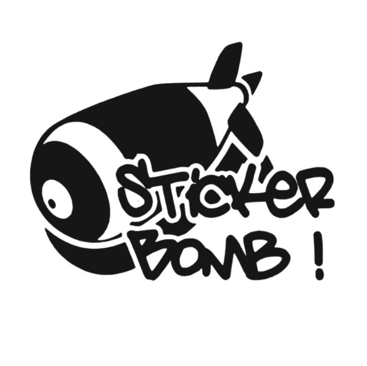 Sticker, Sticker bomb