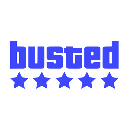 Sticker auto decorativ, tuning, rezistent la apa si UV, Busted v2