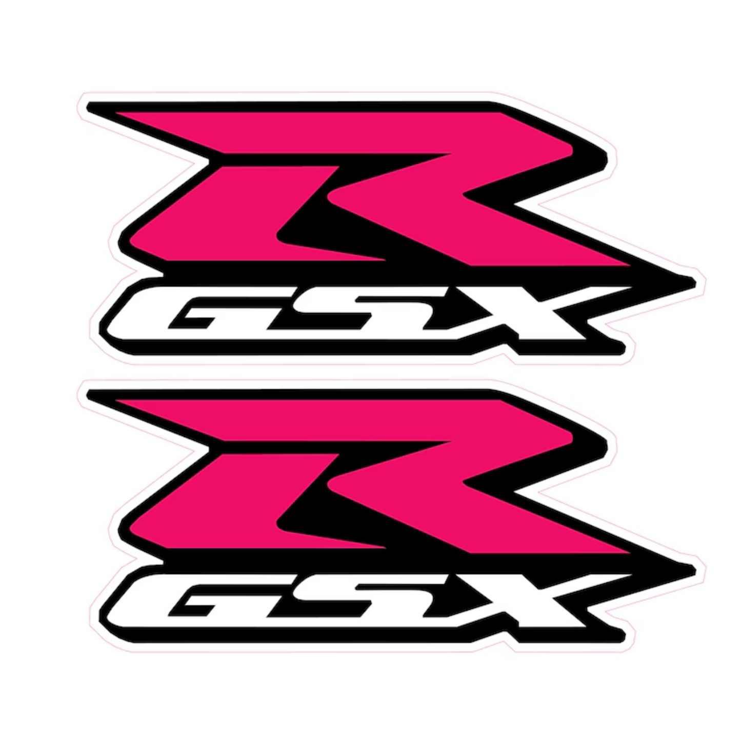 Set 2 stickere color, rezistente, GSX-R