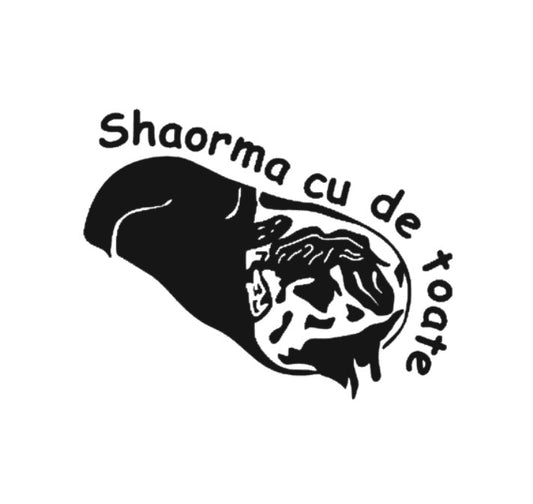 Sticker Shaorma cu de toate