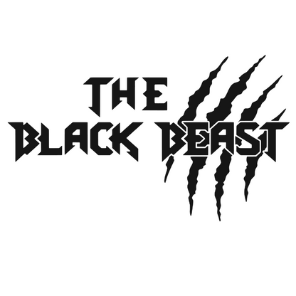 Sticker auto decorativ, The Black Beast