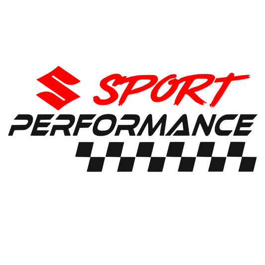 Sticker Auto Sport Performance Suzuki, sticker autocolant, premium