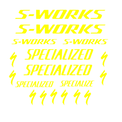Set Stickere profesionale cadru bicicleta Specialized/S-Works