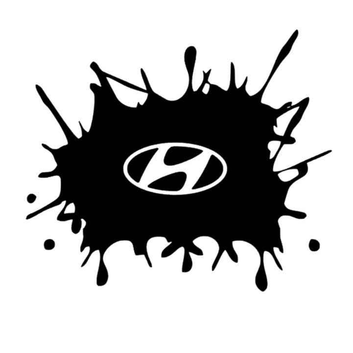 Sticker Pata Hyundai