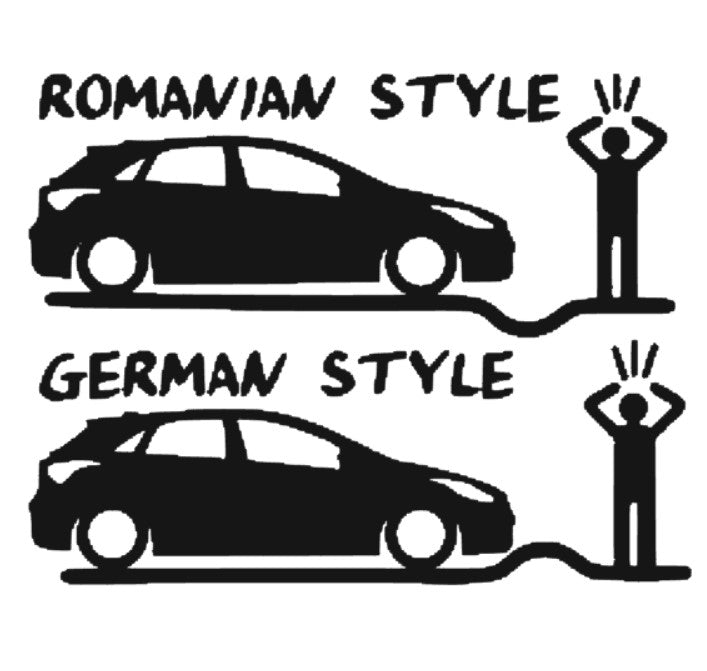 Sticker Romania vs Germania