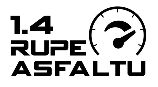 Sticker 1.4 rupe asfaltu'