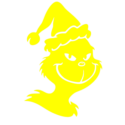 Sticker decorativ, autocolant pentru masina, Grinch