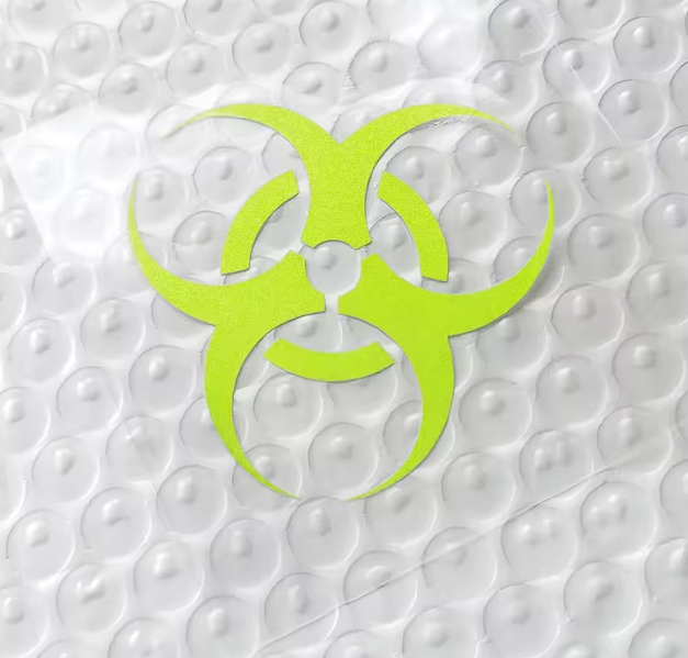 Set 3 stickere decorative Biohazard – Simbol Pericol Biologic