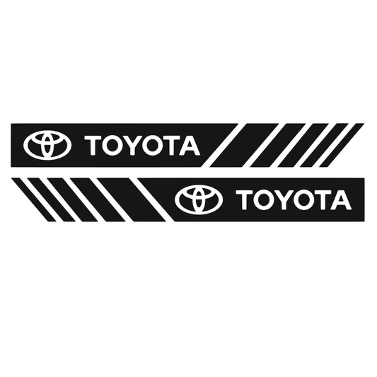 Set 2 stickere pentru Toyota Chr Corolla Yaris Rav4 Camry