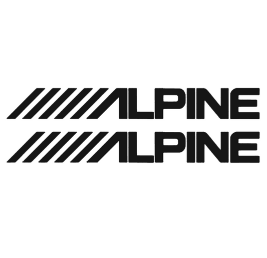 Sticker Lateral Alpine