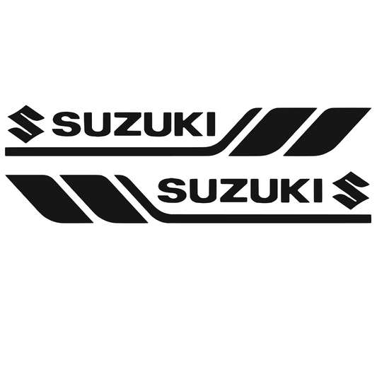 Set 2 stickere decorative model sport, pentru Suzuki