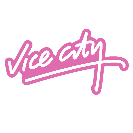 Sticker rezistent, vice city