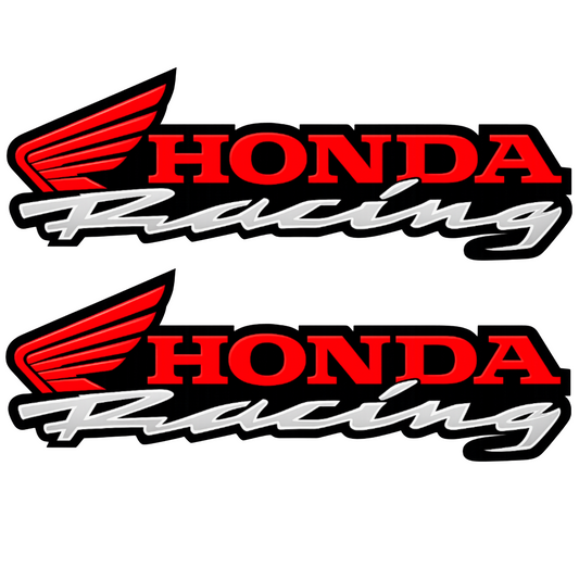 Set 2 stickere decorative, rezistente Honda Racing