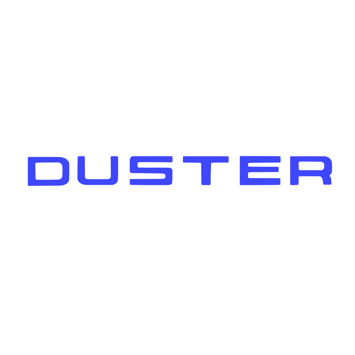 Sticker DUSTER Capota sau caroserie, rezistent