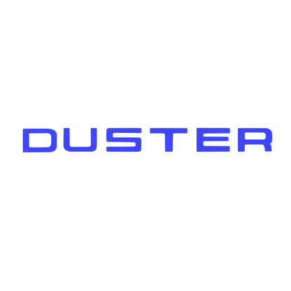 Sticker DUSTER Capota sau caroserie, rezistent