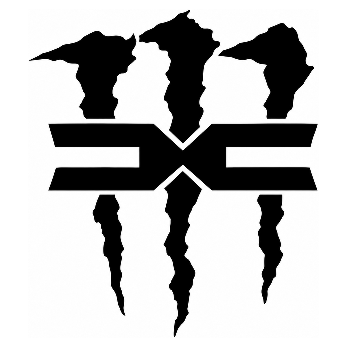 Sticker Dacia Noua Siglă Monster – Logo Dacia cu Gheare