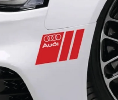 Set 15 stickere Audi Quattro