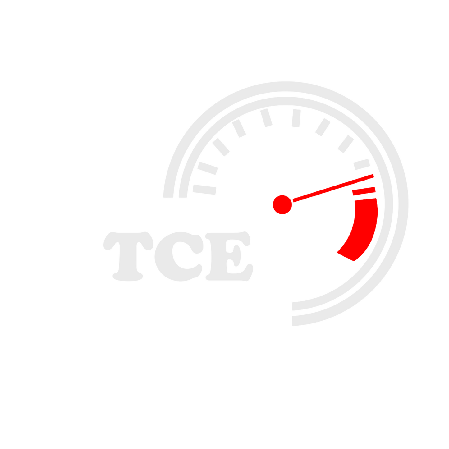 Sticker auto moto decorativ, tuning, rezistent la apa si UV, turometru TCE