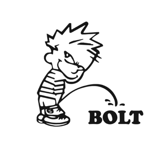 Sticker Piss Bolt