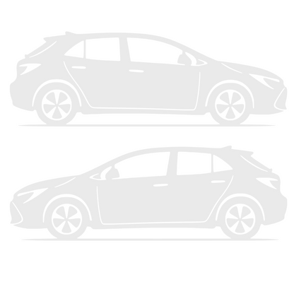 Set 2 stickere rezistente, stanga si dreapta, Toyota Corolla 2019+, hatchback