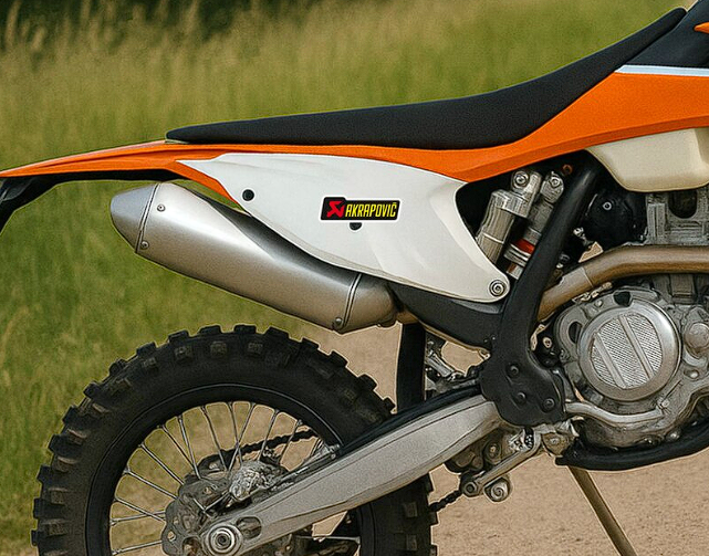 Sticker Moto Logo akrapovic, autoadeziv
