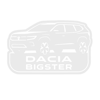 Sticker auto moto decorativ, tuning, rezistent la apa si UV, Dacia Bigster