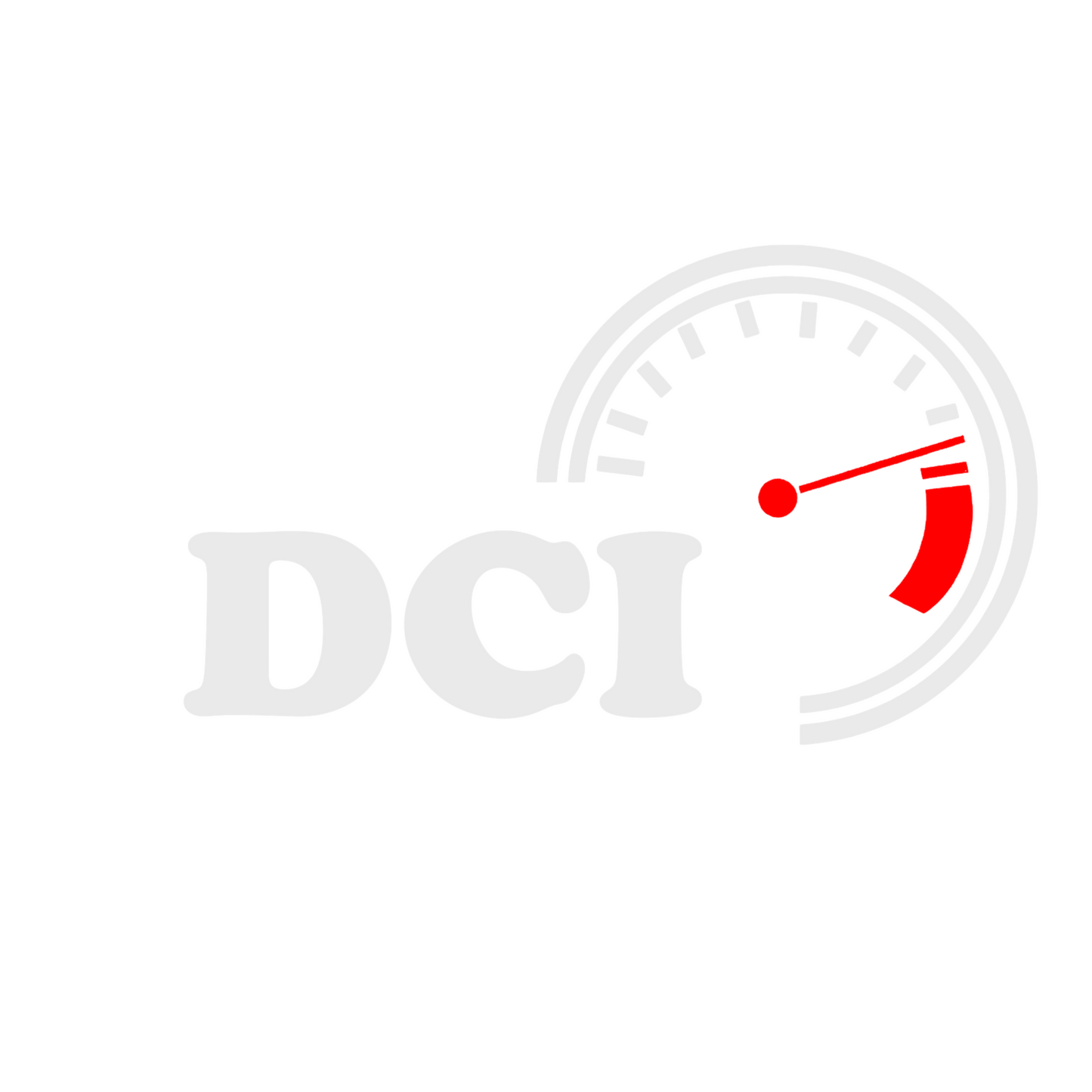 Sticker auto moto decorativ, tuning, rezistent la apa si UV, turometru DCI