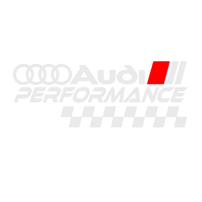 Sticker auto Audi performance