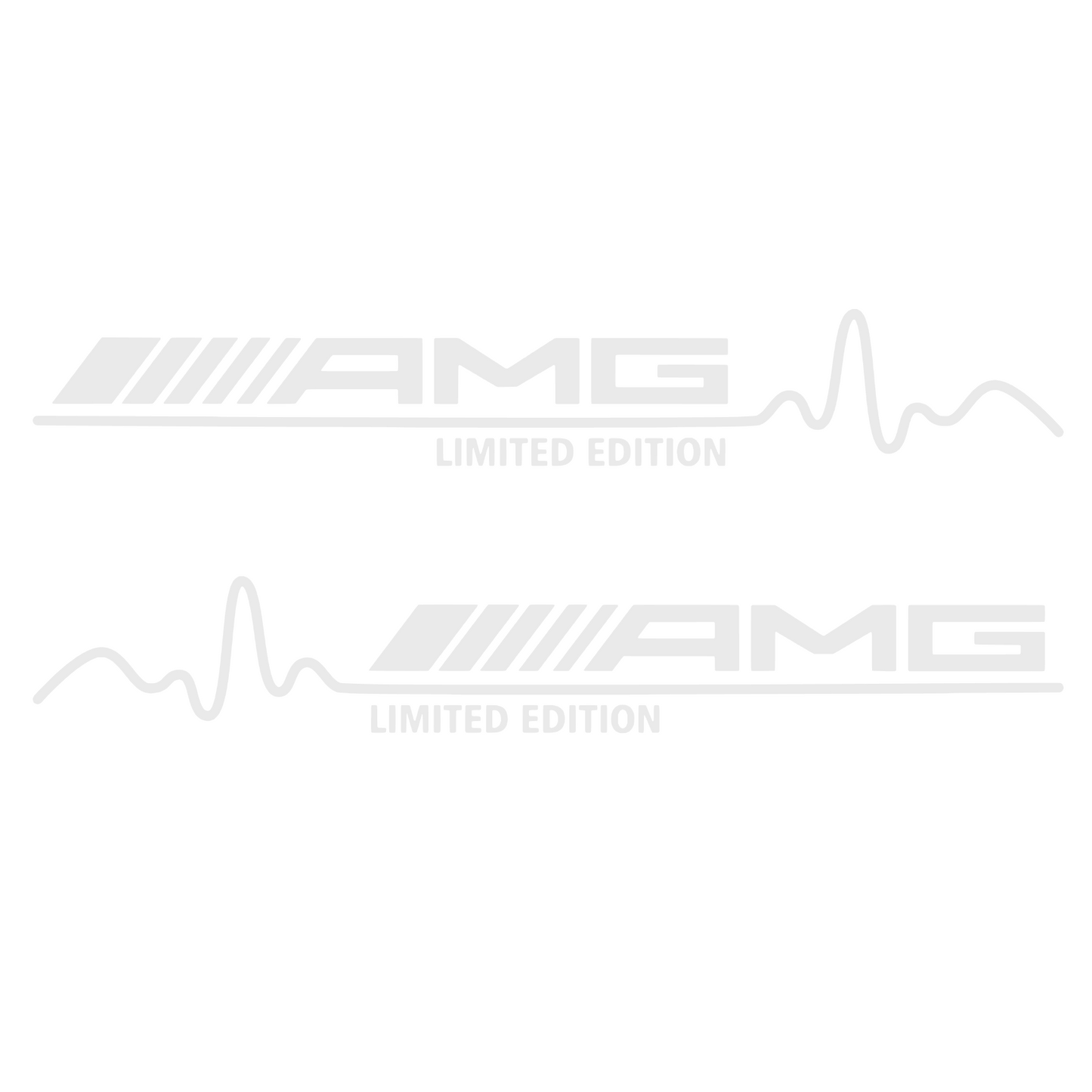 Set 2 stickere decorative, rezistente, AMG limited edition, stanga si dreapta