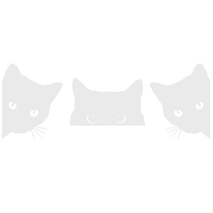 Set 3 stickere decorative, pisici dragute