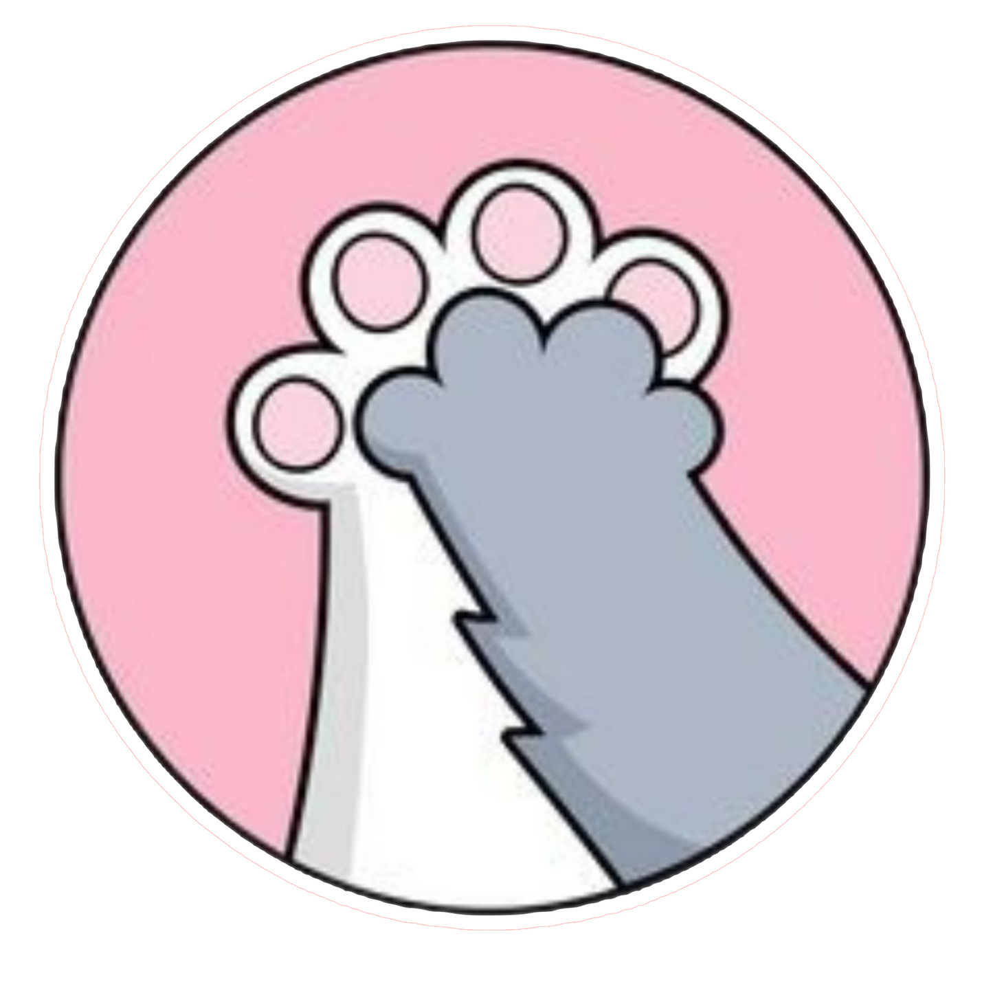Sticker Lăbuțe de Pisică High Five