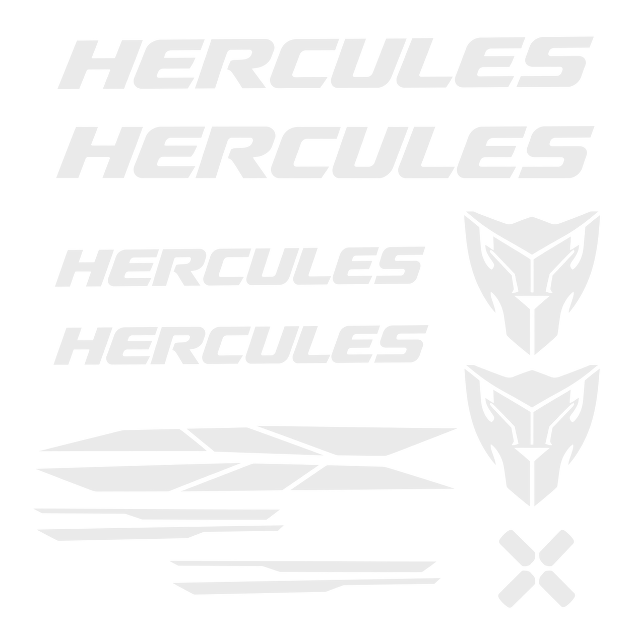 Set Stickere Bicicletă Hercules – 11 Piese