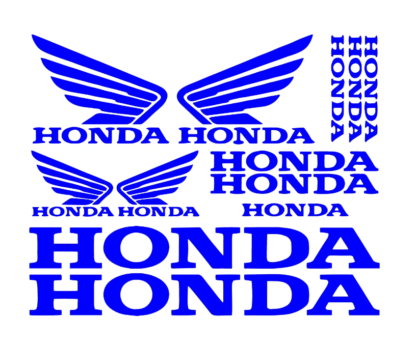 Set 12 Stickere Honda