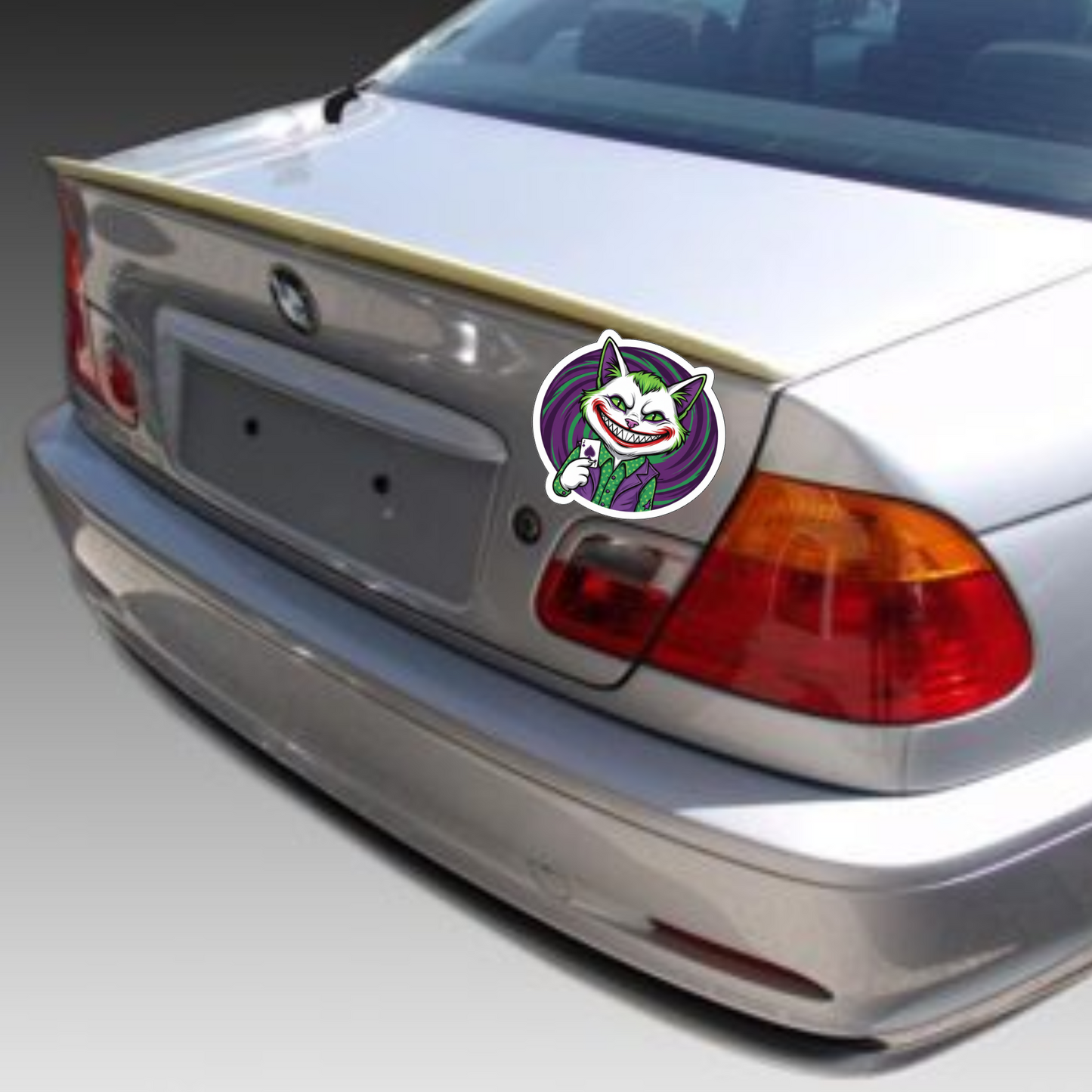 Sticker rezistent Pisica Joker v1