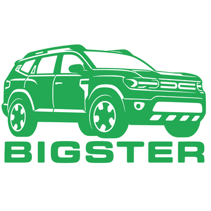 Sticker Silueta Bigster