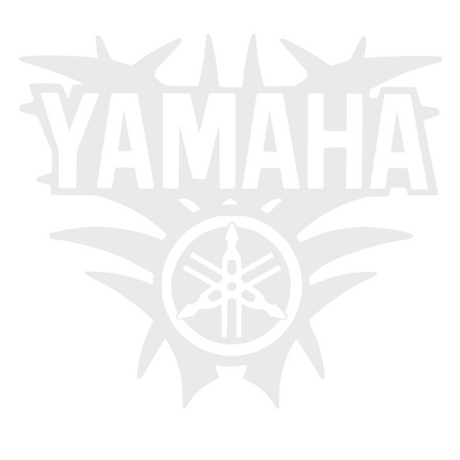 Sticker decorativ auto, moto, Yamaha, pentru rezervor