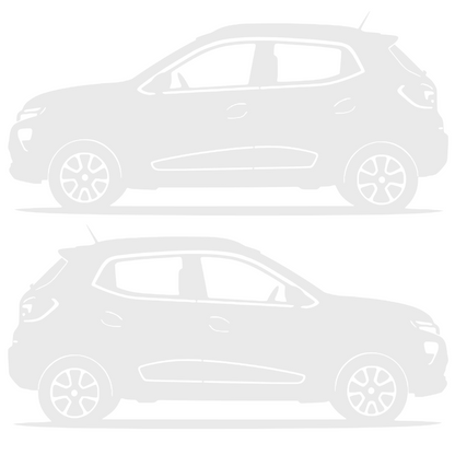 Set 2 stickere rezistente, stanga si dreapta, Dacia Spring