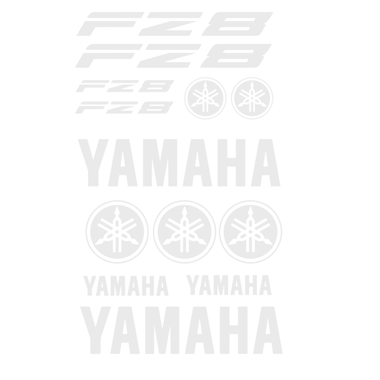 Set 13 stickere decorative Yamaha FZ8