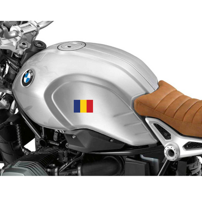 Sticker Drapel Autocolant Romania tricolor