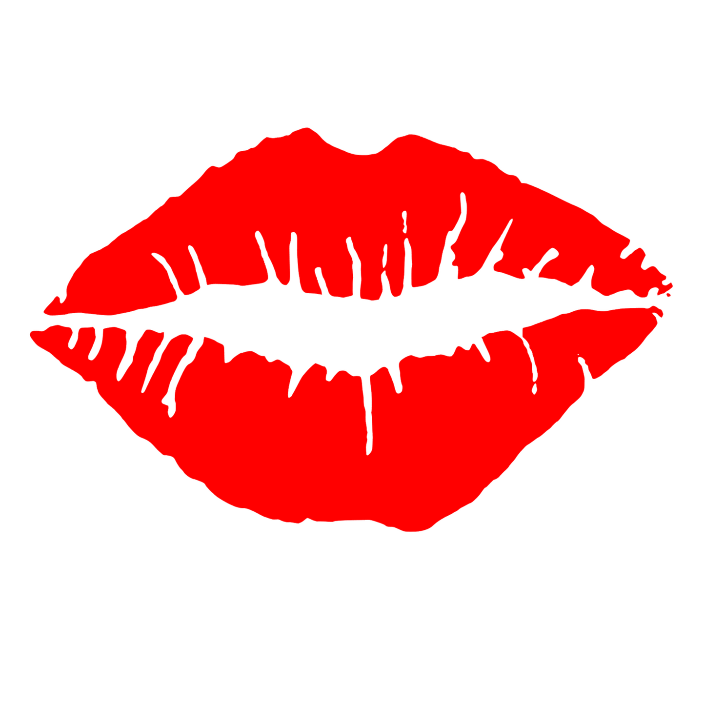 Sticker auto decorativ, tuning pentru fete, model Buze