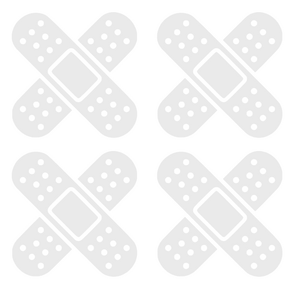Set 4 stickere decorative, pentru masina sau motocicleta, tip plasture